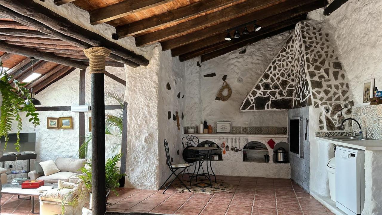 Casa Mara Casa Rural Con Terraza, Barbacoa Y Vistas Al Teide El Tanque エクステリア 写真